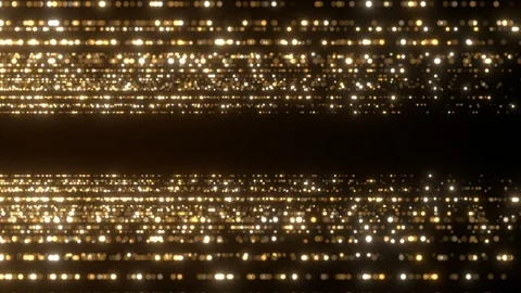 Celebration flying particles lights background Stock Footage 121075493