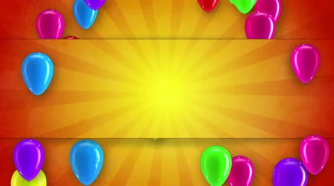 Celebration funny background with text space. Stock Footage 34148304
