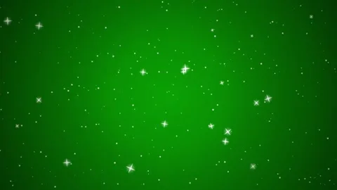Celebration glitter green screen 4K Stock Footage 336851749