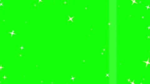 Celebration glitter green screen with sparkling golden particles falling for Video stock 345876331