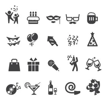 Celebration icon Stock Illustration