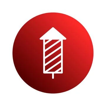 Celebration icon vector design displaying fireworks for festive events such.. Stock Illustration