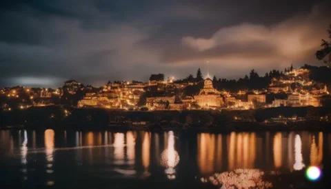 Celebration of light Stock Footage 253760814