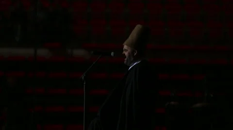 Celebration of Seb-i arus ( meeting with the god ) in Konya , Turkey  Country Stock Footage 44987524