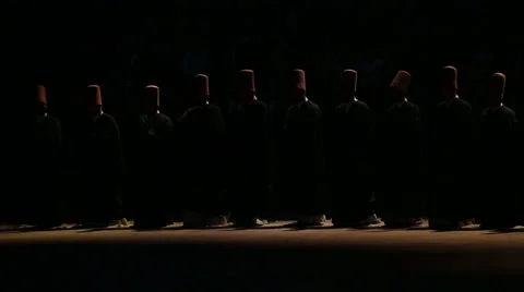 Celebration of Seb-i arus ( meeting with the god ) in Konya , Turkey  Country Stock Footage 44992060