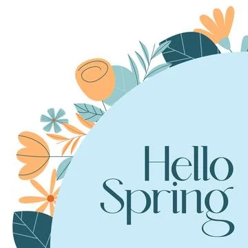 Celebration; spring; card; background; blossom; greeting; hello; holiday; b.. 스톡 일러스트