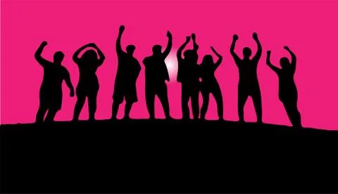 Celebration vector illustration isolated on background Stock Illustration