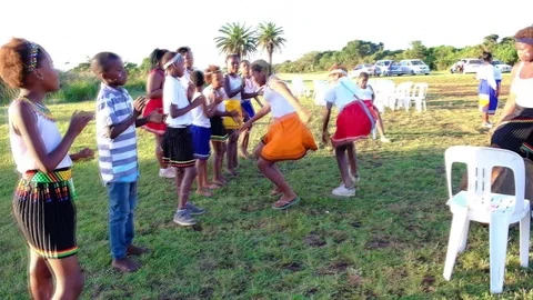 Xhosa men singing, Stock Video