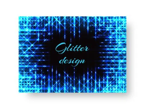 Celebratory background with neon lights Stock Illustration