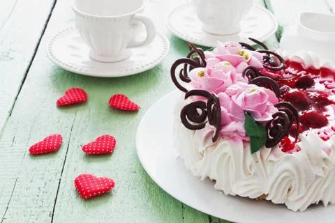 Celebratory cake Stock Photos