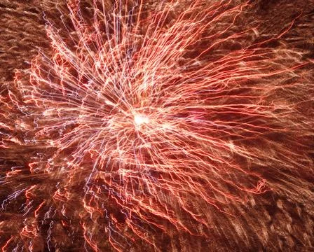 Celebratory firework Stock Photos