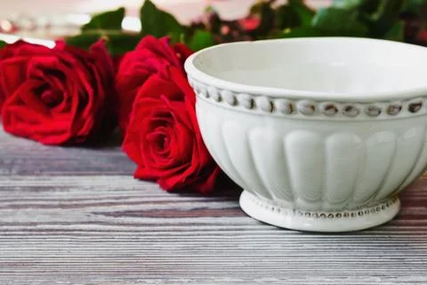 Celebratory table Stock Photos