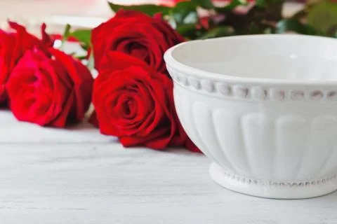 Celebratory table Stock Photos