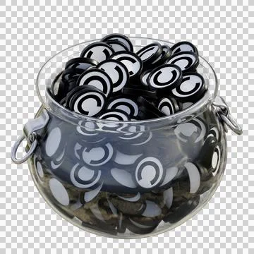 Celer Network CELR in 3D crypto coin saving bank with stack coins on isolated Stock Photos