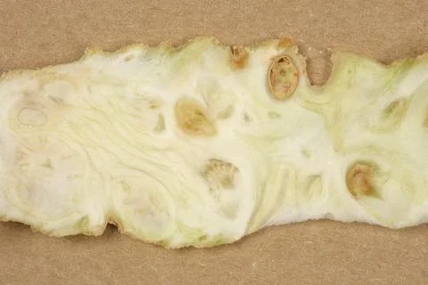 Celeriac root peeling texture close up Stock Photos