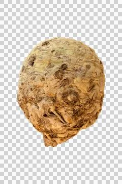 Celeriac root vegetable isolated macro texture organic culinary ingredient Stock Photos