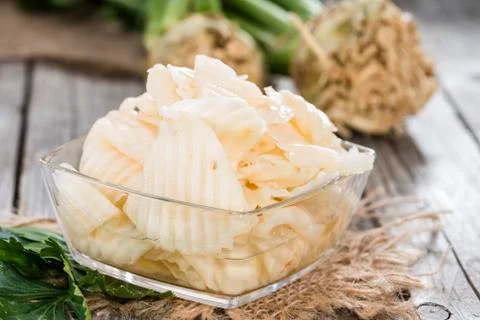 Celeriac salad Stock Photos