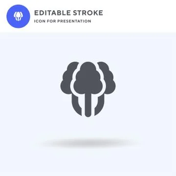 Celery icon vector, filled flat sign, solid pictogram isolated on white, logo Stock Illustration