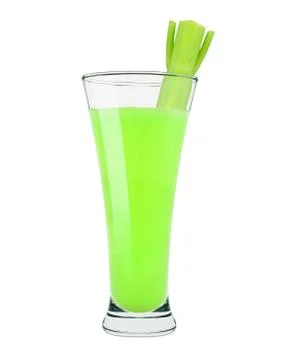 Celery juice Stock Photos