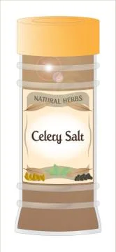 Celery salt Stock Illustration