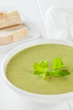 Celery soup Stock Photos