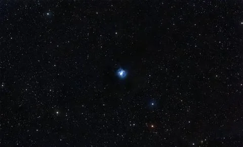 Celestial blue reflection nebula Photos