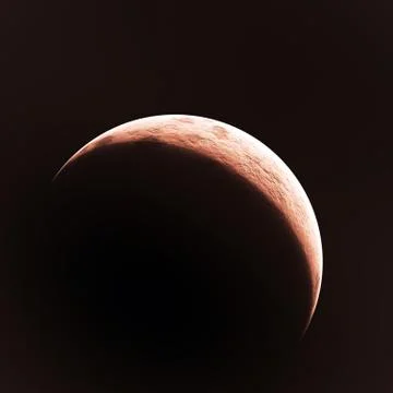 Celestial body Moon Ilustração Stock