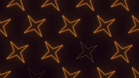 Celestial dance a captivating pattern of floating stars Vídeo Stock 274183659