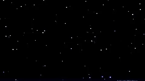 Celestial Dust Particles Drifting Through Deep Space Against a Dark Void Du.. Stock Footage 345320364
