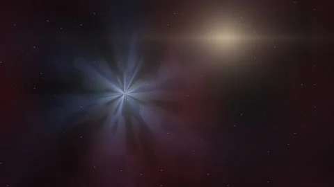 Celestial Galaxy Spiral Star Field Dust Glow Stockbeeldmateriaal 343726192