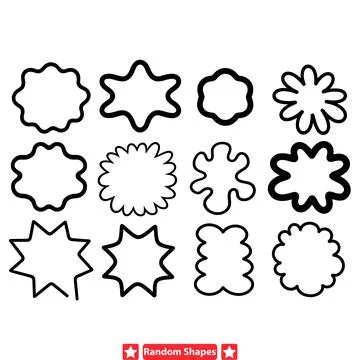 Celestial Geometric Constellations  Cosmic Vector Silhouettes for Celestial.. Illustrazione stock