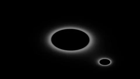 Celestial Harmony - Abstract Orbital Patterns Stock Footage 291081644