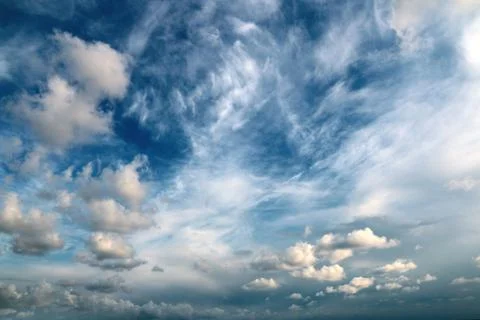 Celestial landscape Foto stock