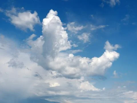 Celestial landscape Stock Photos