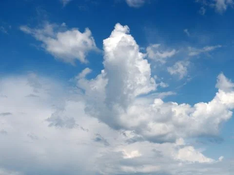 Celestial landscape Stock Photos