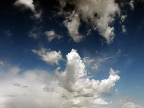 Celestial landscape Stock Photos