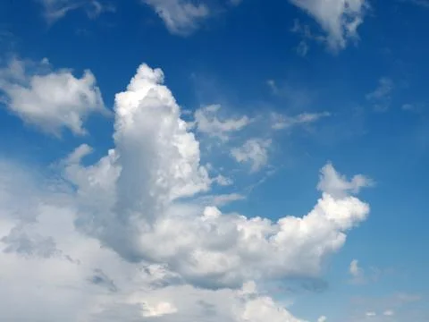 Celestial landscape Stock Photos