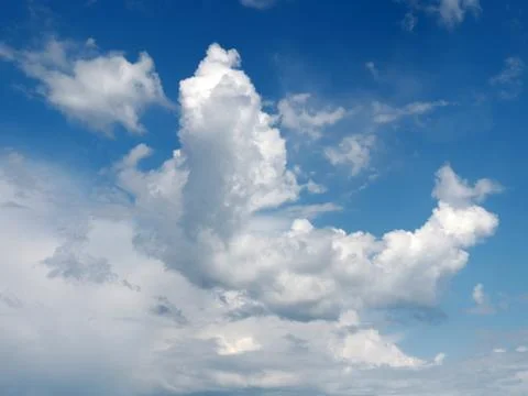 Celestial landscape Stock Photos