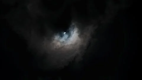 Celestial Marvel: Total Solar Eclipse as viewed from Frisco, Texas in April 2024 스톡 동영상 273796085