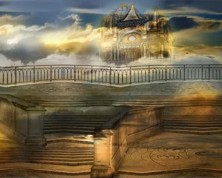 The celestial palace Stock Photos