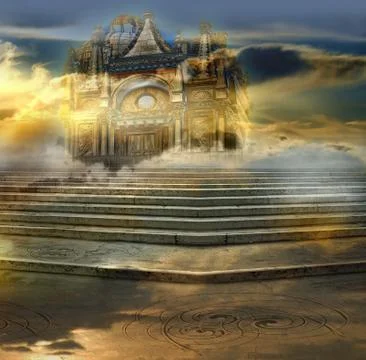 The celestial palace Stock Photos