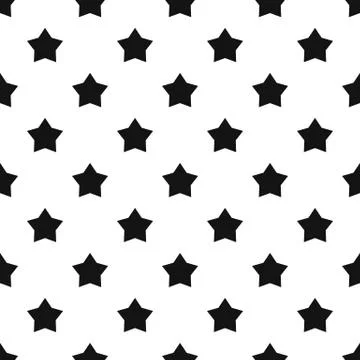 Celestial star pattern, simple style Stockillustratie