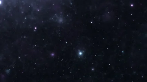 Celestial Starry Night Sky Zoom Background for Virtual Meetings and Remote .. Stock Footage 340029772