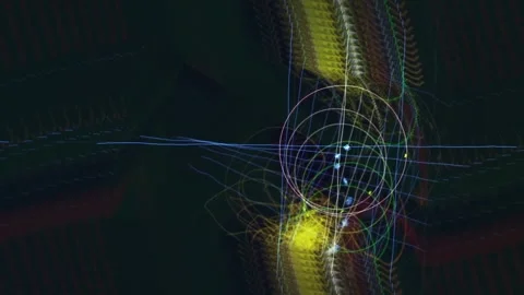 Celestial Symphony 2410(abstract,colorful,background) Stock Footage 288998242