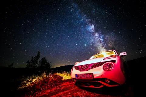 Celestial Symphony: Galactic Elegance Stock Photos