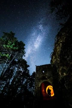 Celestial Symphony: Galactic Elegance Stock Photos