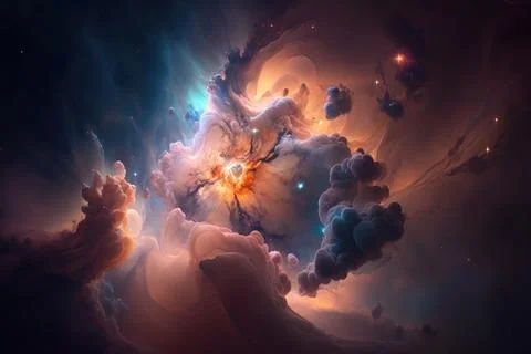 Celestial Symphony Stock Illustration