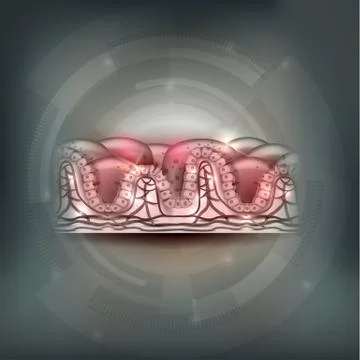 Celiac disease Stock Illustration