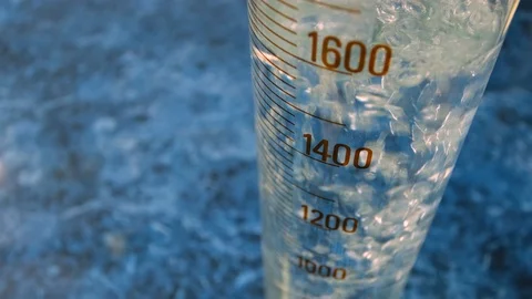 Celinder water 01 Stock Footage 111406719