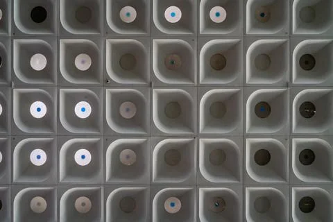 Celing light pattern Stock Photos